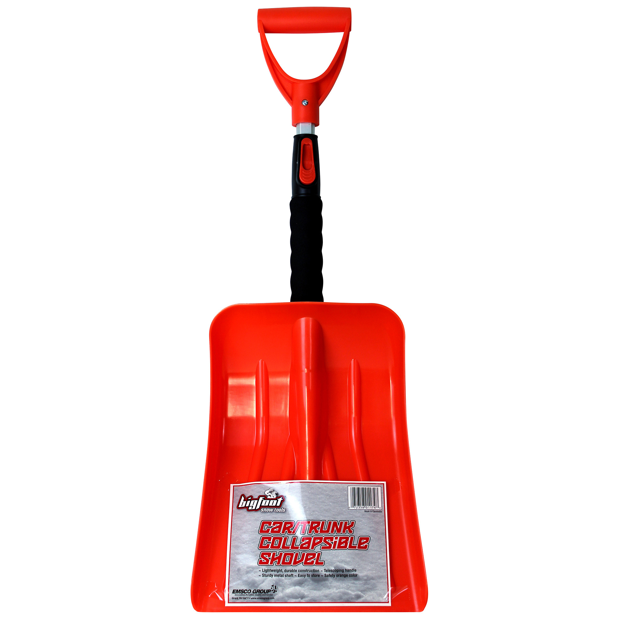 Emsco BigFoot Telescoping Auto Shovel, 9.75in., Model# 1174A6D